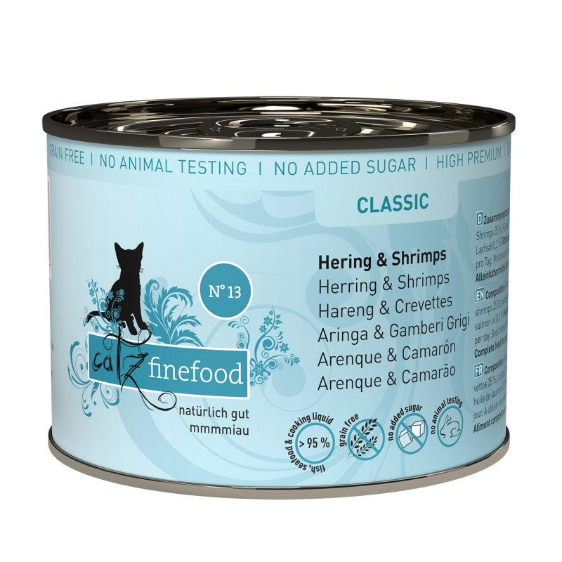 Catz Finefood Classic N° 13 Herring & Shrimps