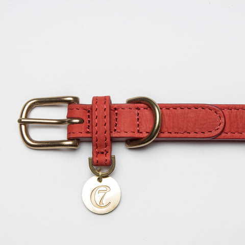 CLOUD7 Dog Collar Tiergarten Cherry Red