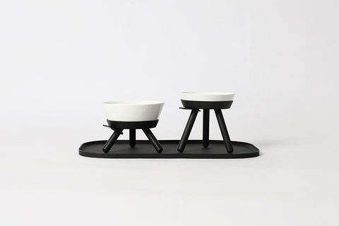INHERENT - Oreo Table Black, Tall Small
