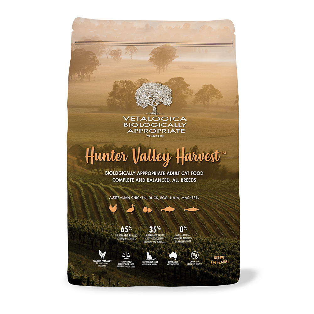 Vetalogica Biologically Appropriate Hunter Valley Harvest Adult Cat Food 3kg