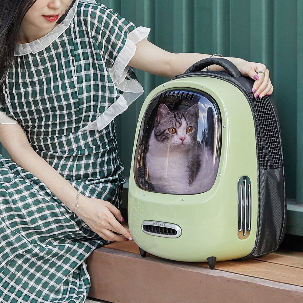PETKIT EVERTRAVEL Pet Backpack – Green
