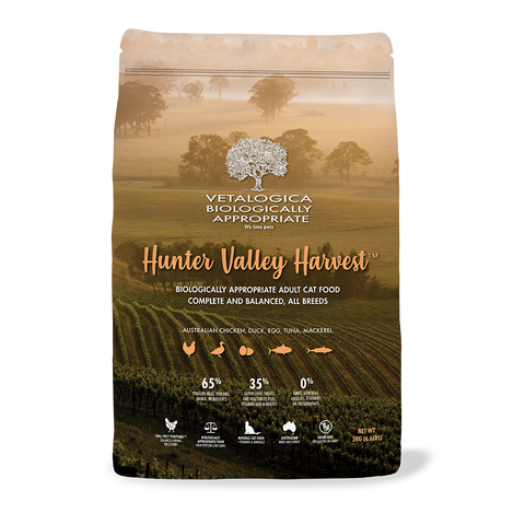 Vetalogica Biologically Appropriate Hunter Valley Harvest Adult Cat Food 3kg
