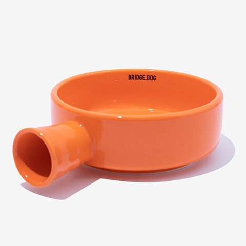 BRIDGE DOG PAN ORANGE (GLOSS)