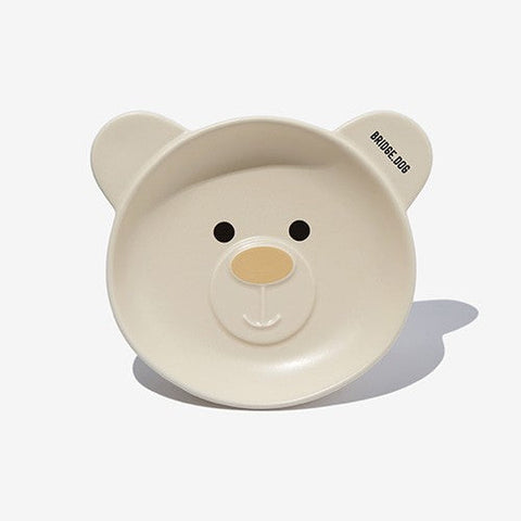 BRIDGE DOG BEAR DISH CREAM FACE (MATTE)