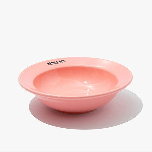 BRIDGE DOG MINI DISH PEACH PINK (GLOSS)
