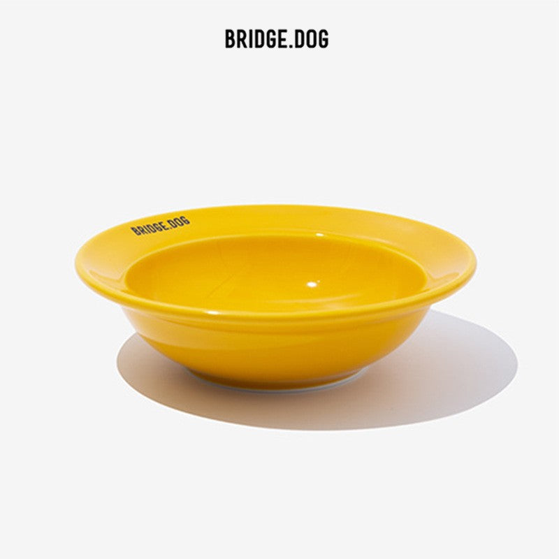 BRIDGE DOG MINI DISH JEJU EDITION ORANGE GLOSSY)