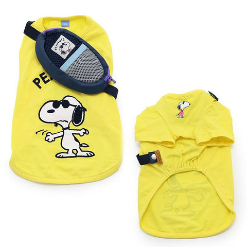 Pet Paradise Dog Clothes Snoopy Joe Cool Matching T-shirt