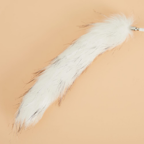 VETRESKA®TEASER WAND WITH LASER HANDLE – FLUFFY TAIL -REPLACEMENT