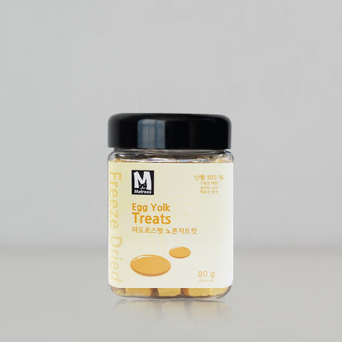 MatroosPet Freeze Dired Egg York 80g
