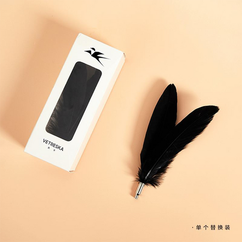 VETRESKA®TEASER WAND WITH LASER HANDLE – FEATHER -REPLACEMENT