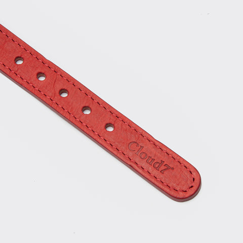 CLOUD7 Dog Collar Tiergarten Cherry Red