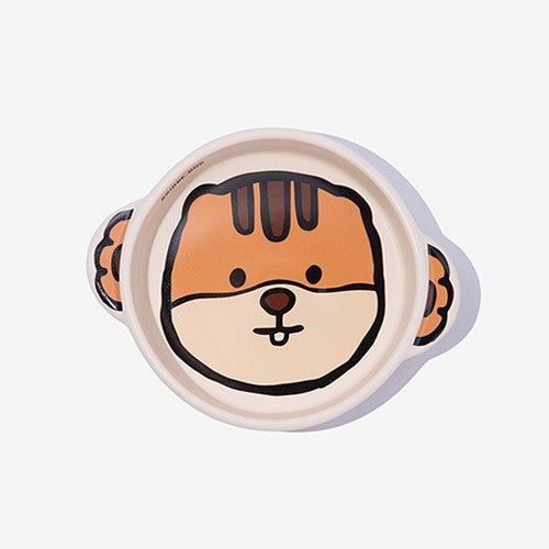 BRIDGE DOG CHARACTER MINI POT CHIPMUNK CREAM MATTE