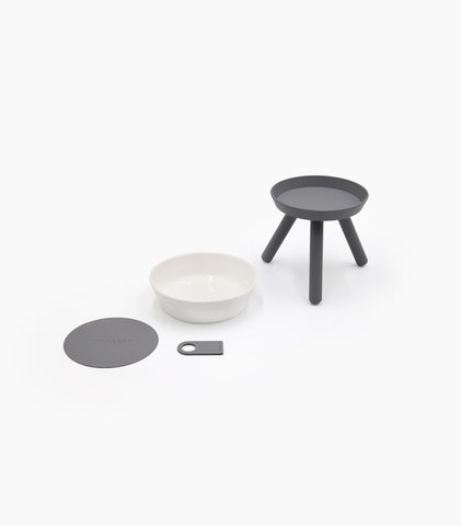 INHERENT -  OREO TABLE GREY, SHORT SMALL