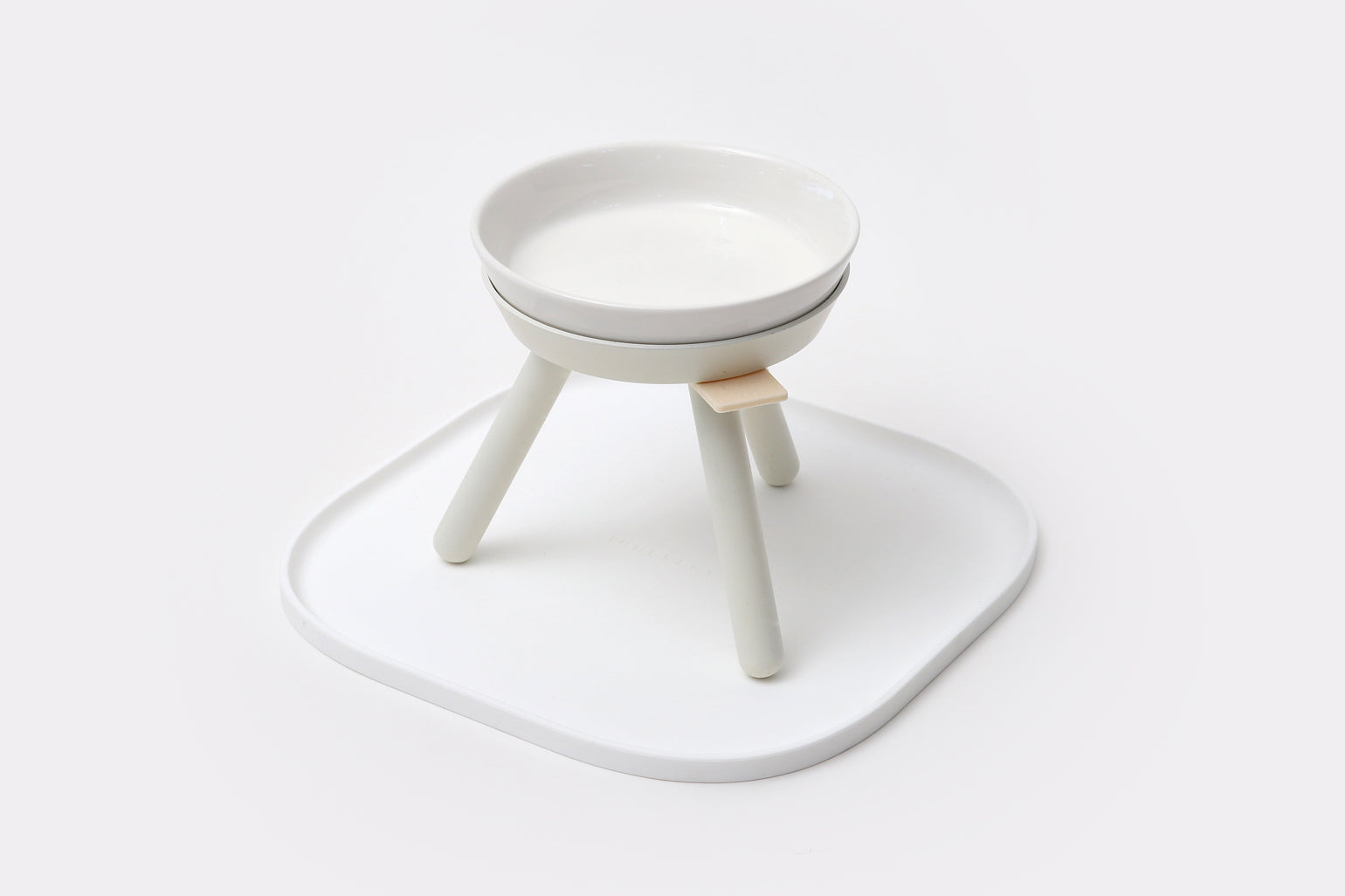 INHERENT - Oreo Table White, Tall Small