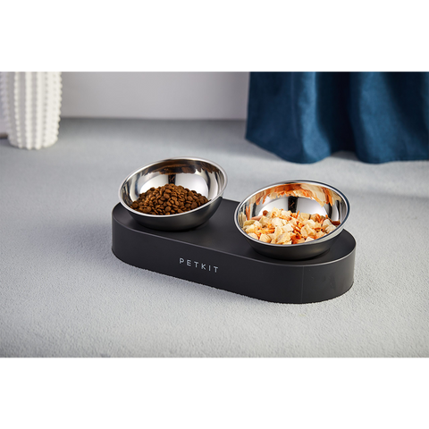 PETKIT FRESH NANO- 15° Adjustable Feeding Metal Dual Bowl