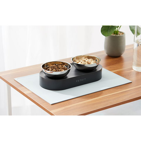 PETKIT FRESH NANO- 15° Adjustable Feeding Metal Dual Bowl