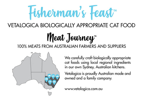Vetalogica Biologically Appropriate Fisherman's Feast Cat Food 3kg