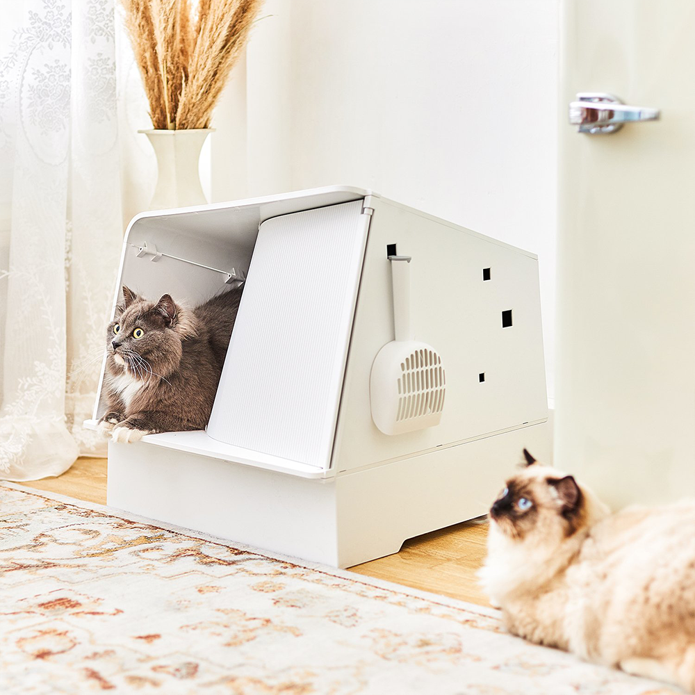PETKIT Villa Cat Litter Box – White