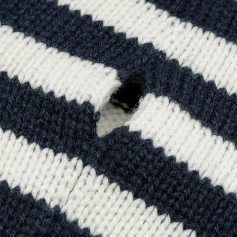 CLOUD7 Knitted Dog Loop Navy/Cream