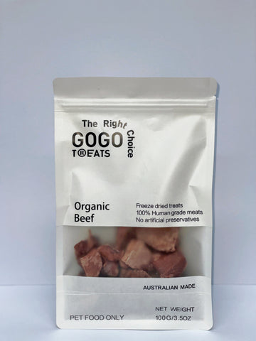 GOGOTREATS Organic Beef