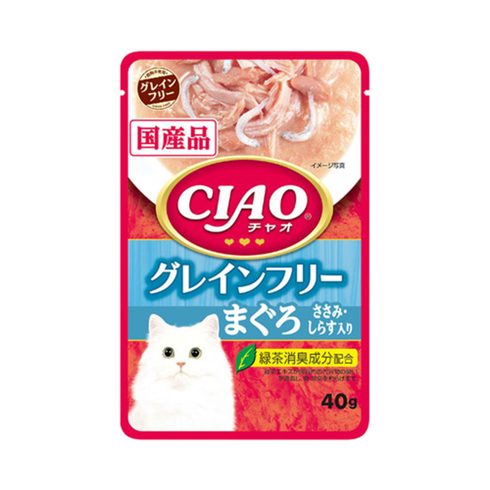 Ciao- Pouch Grain Free Tuna with Chicken & Whitebait