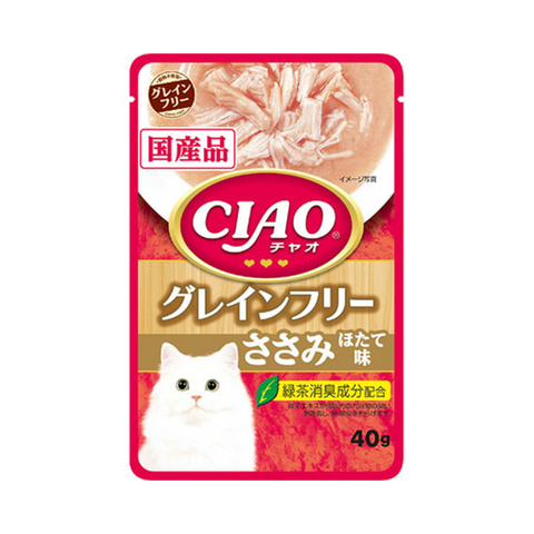 Ciao- Pouch Grain Free Chicken with Scallop Flavor