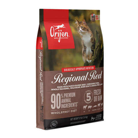ORIJEN Biologically Appropriate Regional Red Dry Cat Food