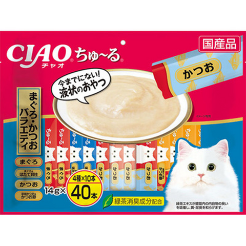 Ciao- Tuna Bonito Variety (40pcs/pk)