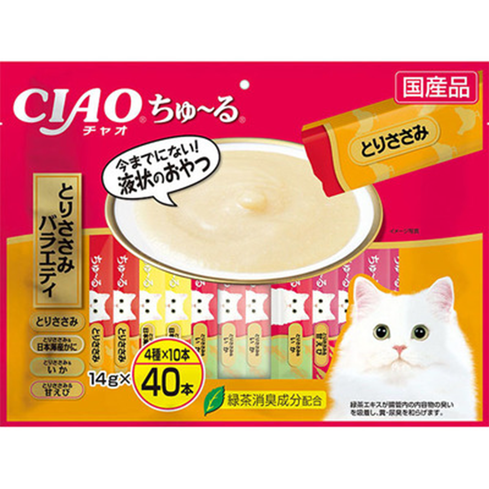 Ciao- Chicken Variety (40pcs/pk)