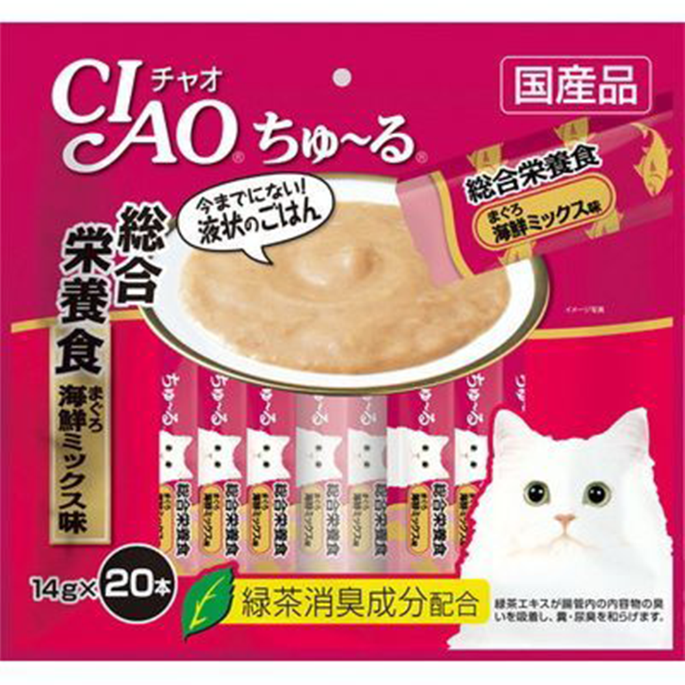 Ciao- Complete nutrition meal Tuna mix (20pcs/pk)