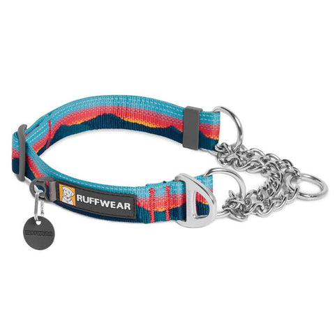RUFFWEAR Chain Reaction™ Martingale Dog Collar - SUNSE/River Rock Green