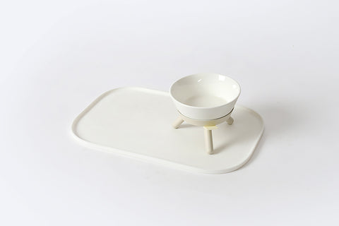 INHERENT -  OREO TABLE WHITE, SHORT SMALL
