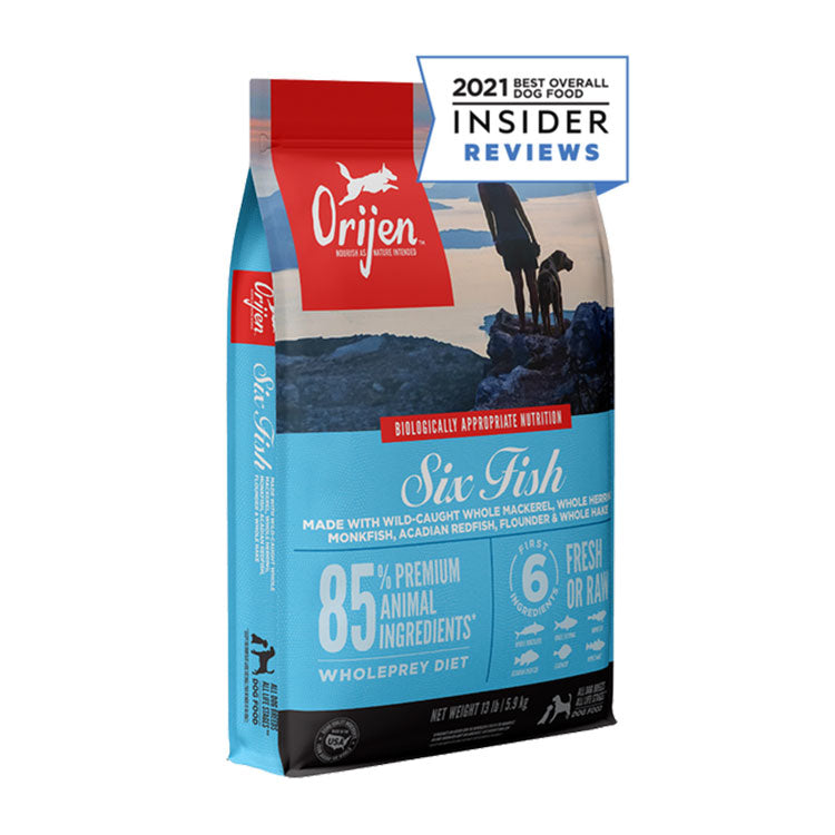 ORIJEN Biologically Appropriate Six Fish Dry Dog Food